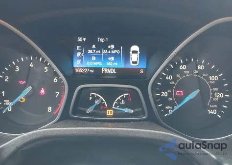 2017 Ford Focus Se из США, поврежденный, VIN 1FADP3F26HL276139